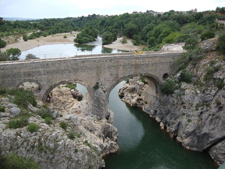 Charmante Cave Voutee 4 Personnes Saint-Jean-de-Fos المظهر الخارجي الصورة